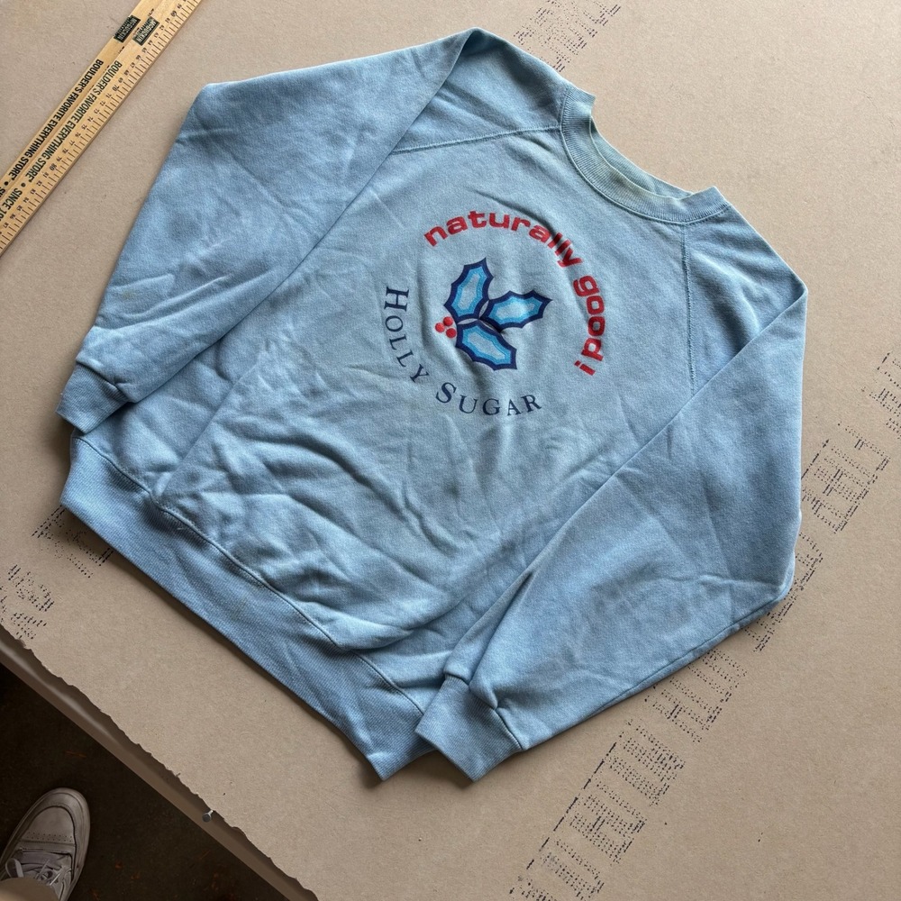 Vintage 80s Hanes Holly Sugar Crewneck Sweatshirt